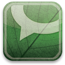 Technorati, eco, green DarkSlateGray icon