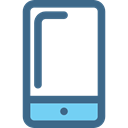 touch screen, phone, cellphone, Cell, Mobile, technology, Iphone, smartphone DarkSlateBlue icon