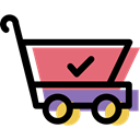 online shop, commerce, shopping cart, Supermarket, online store, shopping Black icon