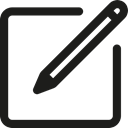 pencil, Blank, Archive, Edit, Tools And Utensils, document, Pen, interface Black icon