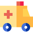medical, vehicle, emergency, transport, Ambulance, Automobile Khaki icon