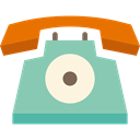 telephone, phone call, vintage, phone, technology MediumAquamarine icon