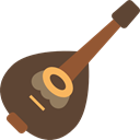 Mandolin, Folk, musical instrument, String Instrument, harmony, music DarkOliveGreen icon