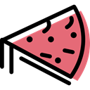 Pasta, Italian Food, food, Fast food, Pizza LightCoral icon