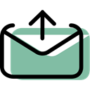 envelope, Multimedia, Email, interface, envelopes, mail, Message DarkSeaGreen icon