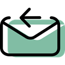 Email, Multimedia, envelope, Message, interface, envelopes, mail DarkSeaGreen icon