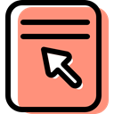 Archive, File, education, document, interface, documents, paper LightSalmon icon