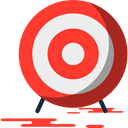 Target, sniper, weapons, shooting, Aim Tomato icon