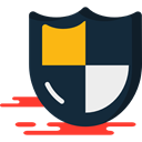 Protection, security, weapons, defense, shield DarkSlateGray icon