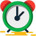 alarm clock, Tools And Utensils, Clock, timer, time WhiteSmoke icon