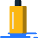 water, Bottle, flask, canteen Orange icon