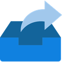 interface, Filing Cabinet, Archive, storage, document, Office Material, File, share DodgerBlue icon