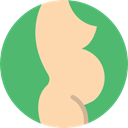 woman, children, people, pregnant, babies, baby, shape, person MediumSeaGreen icon