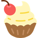 food, cupcake, Dessert, sweet, muffin, baked, Bakery Moccasin icon
