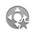 node, star DarkGray icon