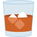 Alcohol, Ice, drink, food, whiskey, glass Lavender icon