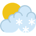 Frost, meteorology, winter, weather, Snow, Morning Snow, Cold Lavender icon