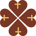 Gods Protection, symbol, signs, religious SaddleBrown icon