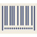 horizontal, Price, Barcode, Products Beige icon