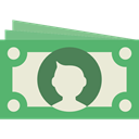 Money, Cash, Currency, Notes, Business MediumSeaGreen icon