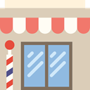 Barbershop, Business, Shop, salon, hair, commerce LightGray icon