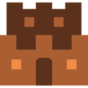 Monuments, medieval, buildings, Construction, Monument, Fantasy, fortress, Castle Sienna icon