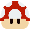 Mushroom, play, video game, leisure, playing, videogame, Game, gaming Wheat icon