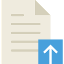 upload, Archive, interface, document, File Beige icon