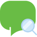 interface, Chat, Conversation, Message, Multimedia, speech bubble, chatting, Speech Balloon YellowGreen icon