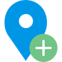Maps And Flags, interface, placeholder, signs, map pointer, pin, Map Location, Map Point DodgerBlue icon