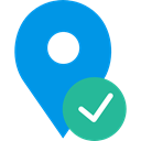map pointer, Maps And Flags, Map Location, signs, pin, placeholder, Map Point, interface DodgerBlue icon