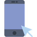 mobile phone, interface, touch screen, cellphone, technology, Iphone, smartphone MediumPurple icon