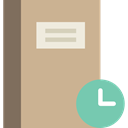 Agenda, bookmark, interface, Address book, Notebook, Business Tan icon