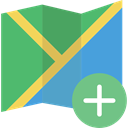 Map, location, interface, Maps And Flags, Orientation, position, Geography MediumSeaGreen icon