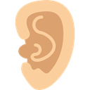 Ear, medical, Body Parts, Anatomy NavajoWhite icon