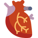 Body Parts, Heart, medical, doctor, organ, Transplant, Hearts, hospital Firebrick icon