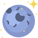 science, neptune, Astronomy, solar system, planet LightSteelBlue icon