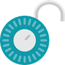 Tools And Utensils, padlock, privacy, security LightSeaGreen icon