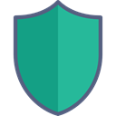 security, defense, shield, secure, Antivirus DarkCyan icon