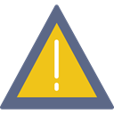 warning, signs, Error, Attention, notice SlateGray icon