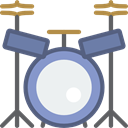 Drum, music, musical instrument, Percussion Instrument, Orchestra DimGray icon