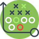 planning, sport, sports, Business, tactics, strategy YellowGreen icon
