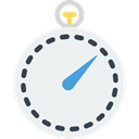 Chronometer, Wait, Tools And Utensils, timer, time, stopwatch WhiteSmoke icon