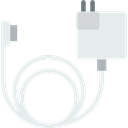 technology, charger, Cable, Device, Multimedia, electronic, Magsafe Lavender icon