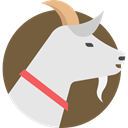 zoo, Animals, Animal Kingdom, wildlife, goat, mammal, Farming Gainsboro icon