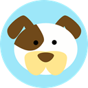 dog, pet, Animals, Animal Kingdom PaleTurquoise icon