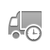 truck, Clock DarkGray icon