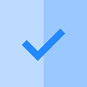Check, symbol, tick, Accept, signs, Checked, validate LightSkyBlue icon