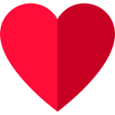 rate, shapes, signs, Heart, Favorite, Favourite Crimson icon