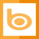Logo, web, logotype, Bing, microsoft, internet, search, search engine SandyBrown icon
